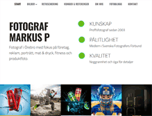 Tablet Screenshot of markusp.se